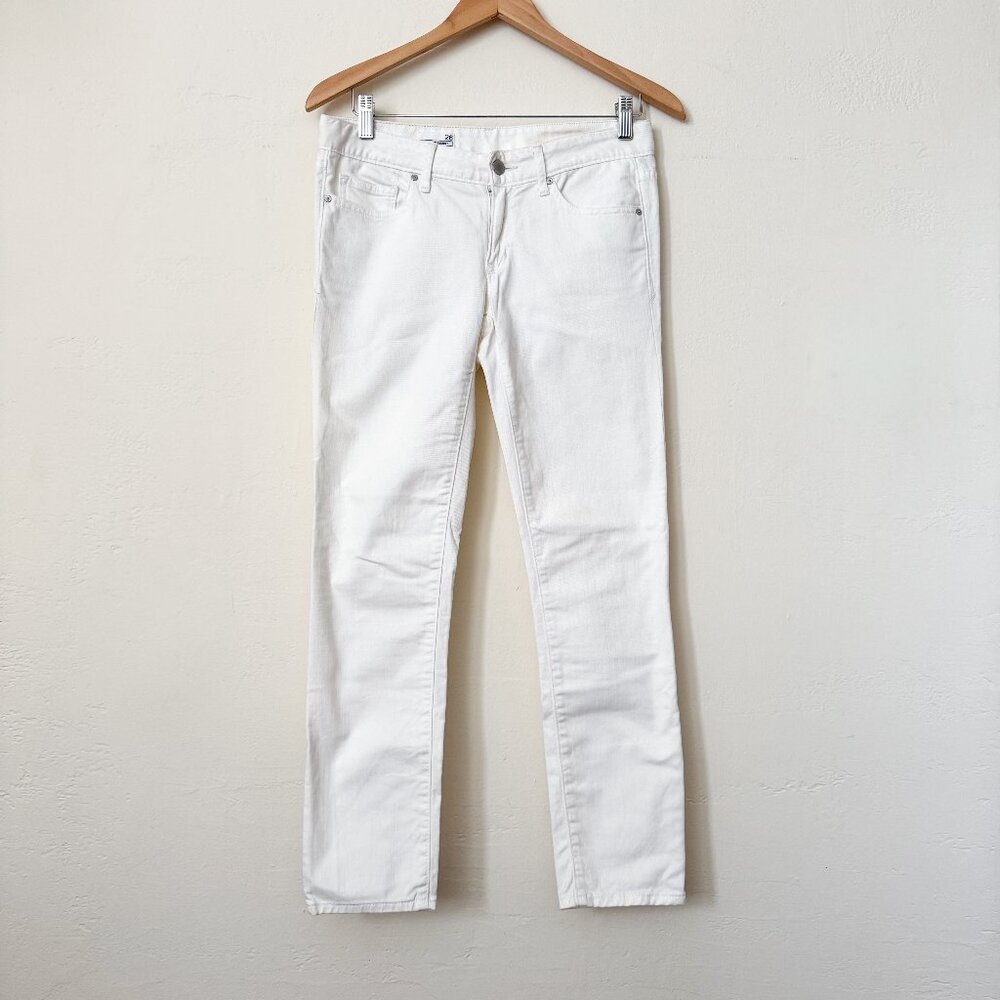 Gap 1969 Always Skinny Ankle Length Jeans White Size 26